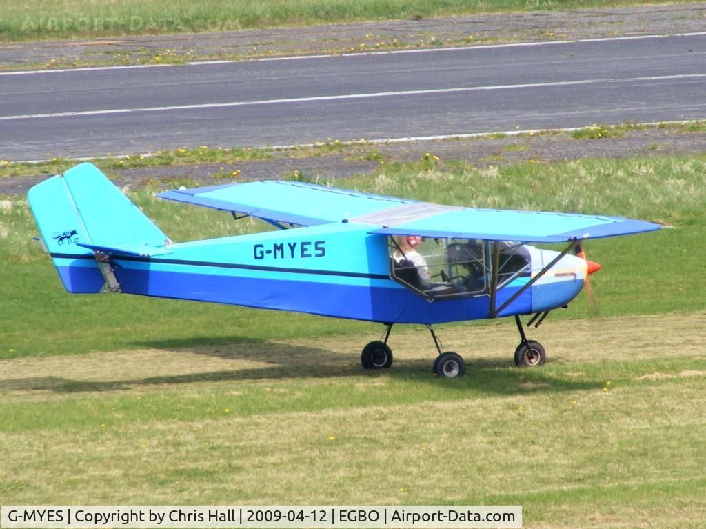 G-MYES, 1992 Rans S-6ESD Coyote II C/N PFA 204-12254, privately owned