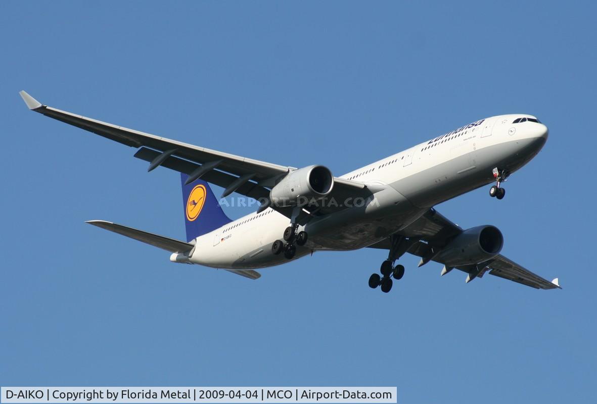 D-AIKO, 2009 Airbus A330-343X C/N 989, Lufthansa A330-300