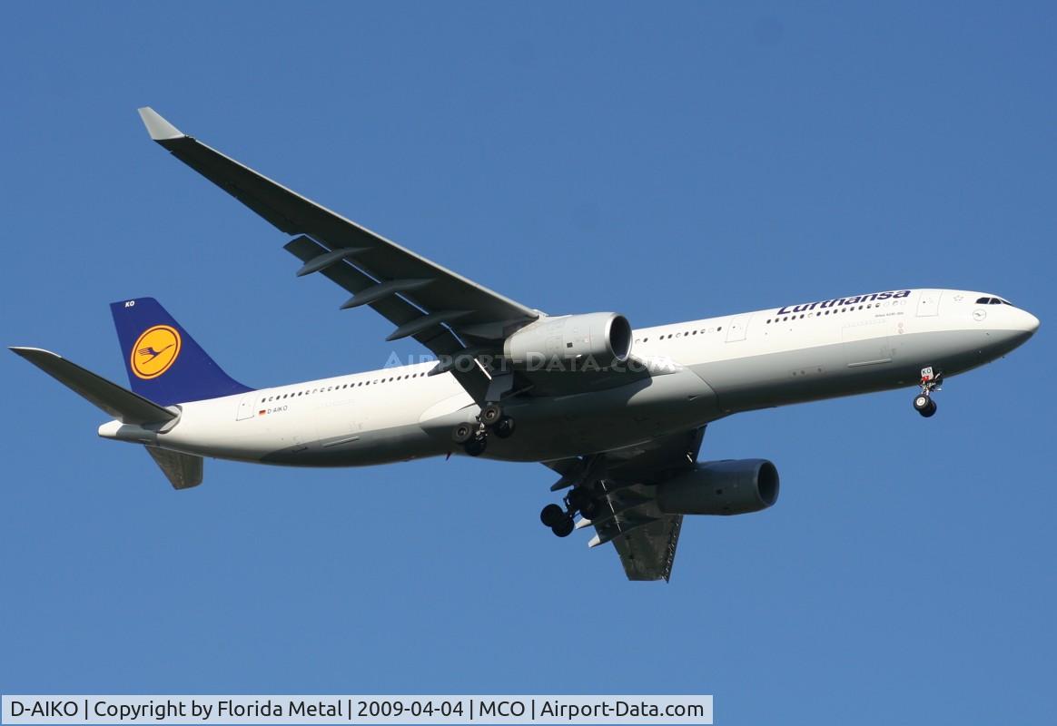D-AIKO, 2009 Airbus A330-343X C/N 989, Lufthansa A330-300
