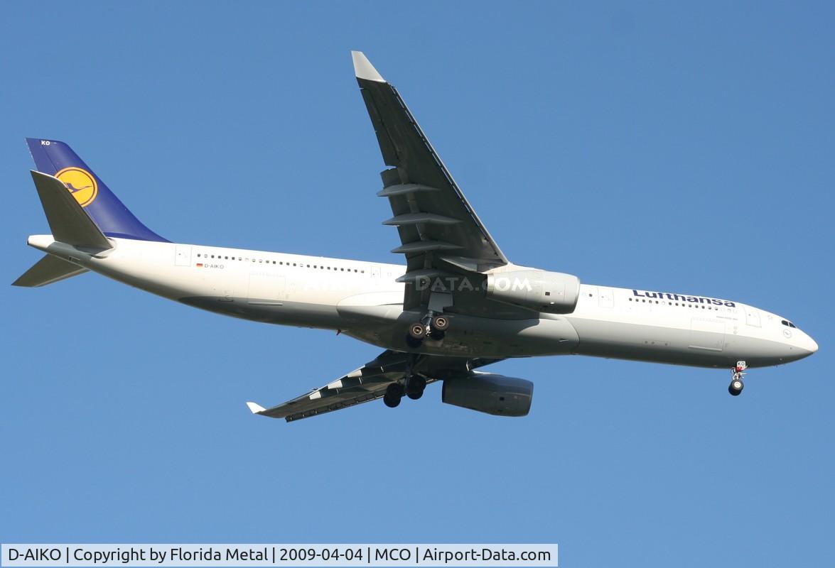D-AIKO, 2009 Airbus A330-343X C/N 989, Lufthansa A330-300