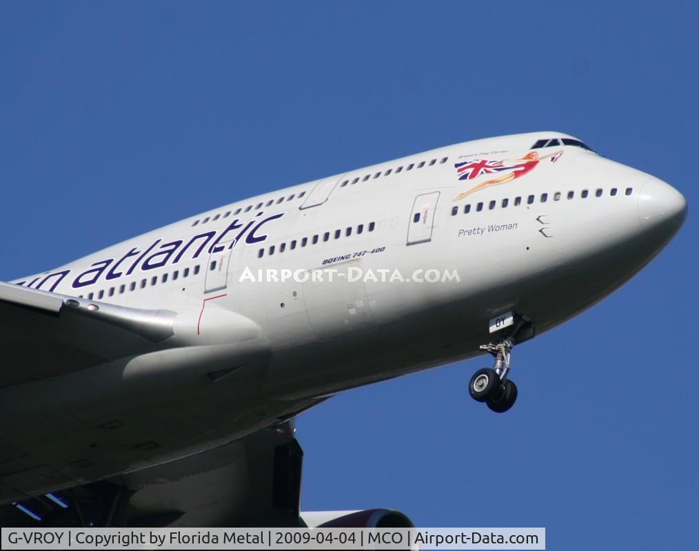 G-VROY, 2001 Boeing 747-443 C/N 32340, Virgin 747-400
