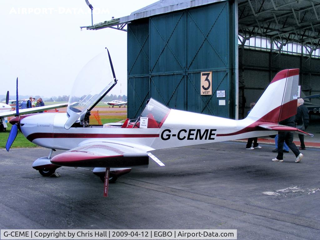 G-CEME, 2007 Aerotechnik EV-97 Eurostar C/N PFA 315-14632, privately owned