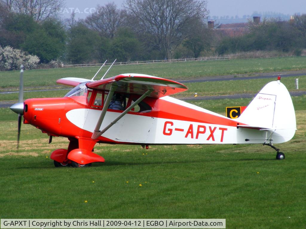 G-APXT, 1956 Piper PA-22-150 Caribbean C/N 22-3854, Previous ID: N4545A