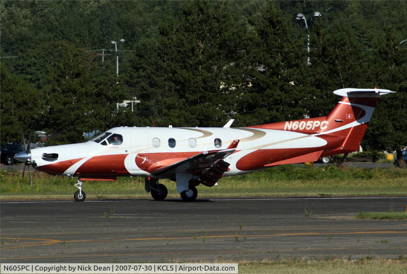 N605PC, 2004 Pilatus PC-12/45 C/N 605, KCLS
