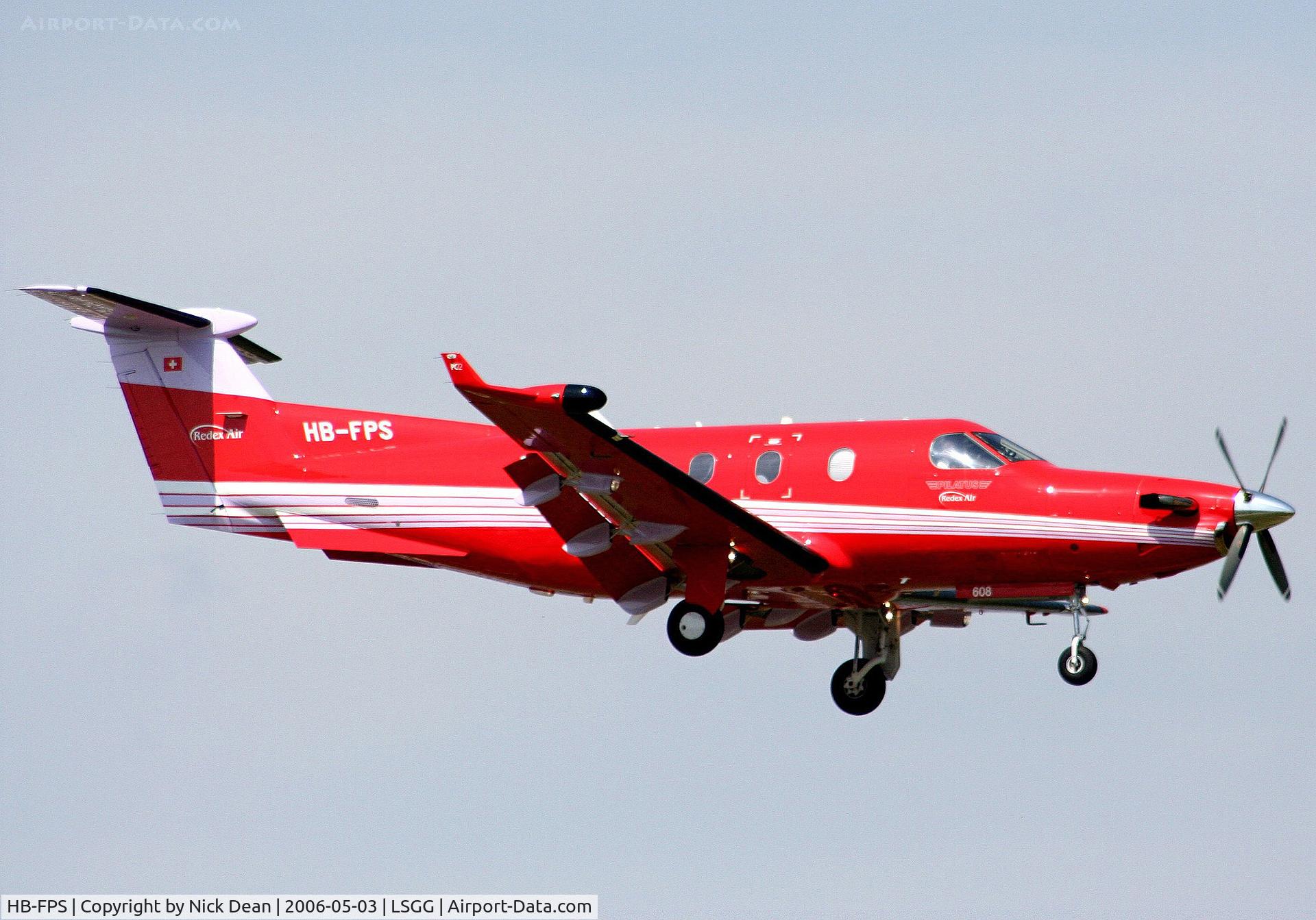 HB-FPS, 2005 Pilatus PC-12/45 C/N 608, LSGG