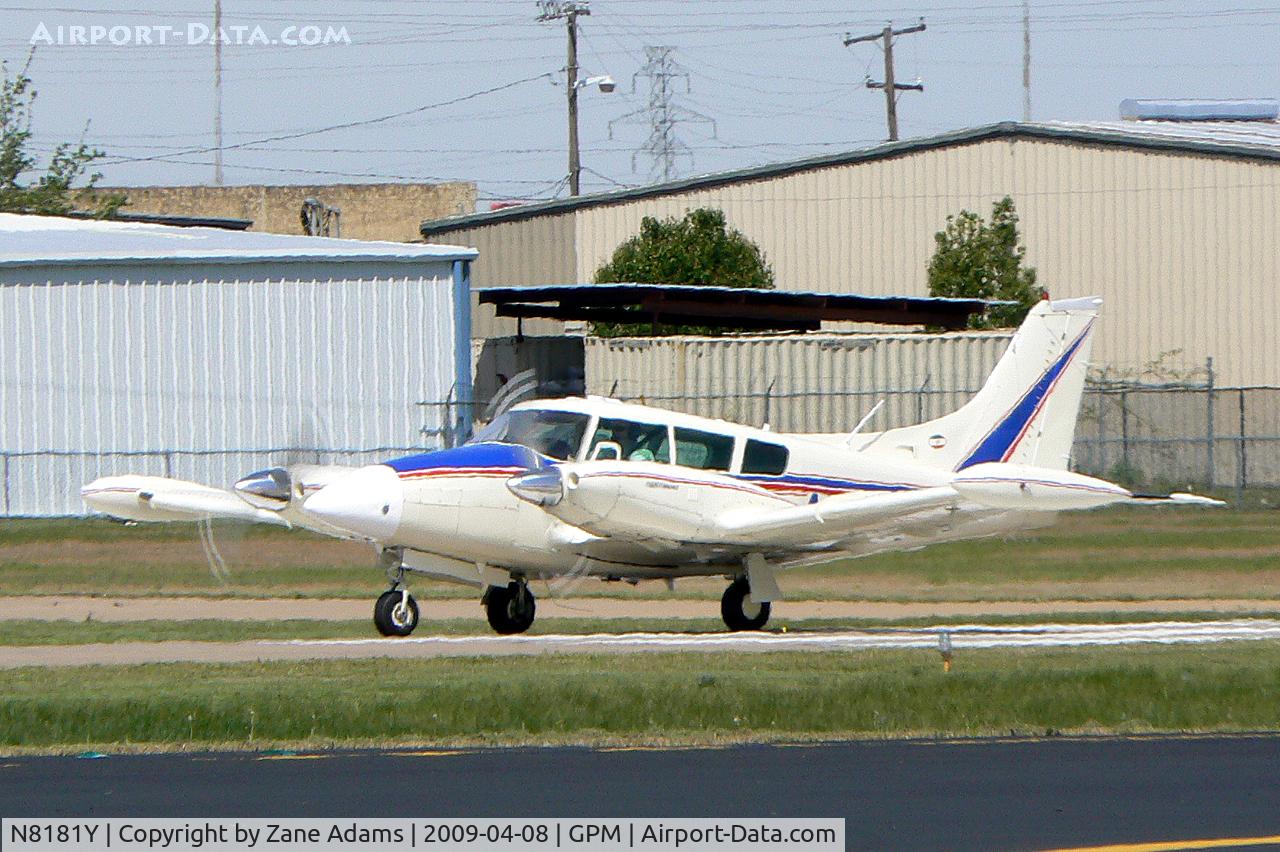 N8181Y, 1966 Piper PA-30 Twin Comanche Twin Comanche C/N 30-1298, At Grand Prairie Municipal