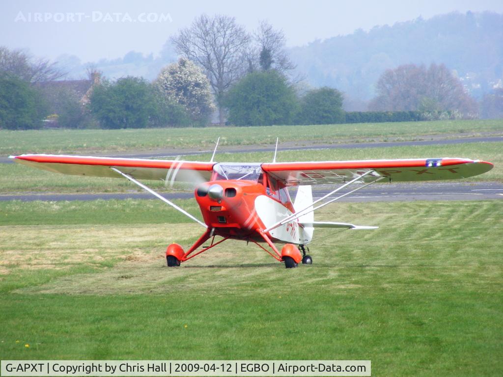 G-APXT, 1956 Piper PA-22-150 Caribbean C/N 22-3854, privately owned