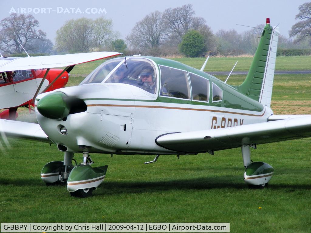 G-BBPY, 1973 Piper PA-28-180 Cherokee Challenger C/N 28-7305590, privately owned