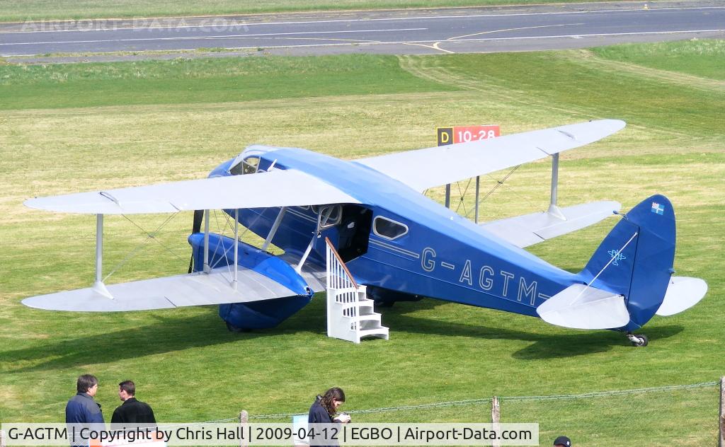 G-AGTM, 1944 De Havilland DH-89A Dominie/Dragon Rapide C/N 6746, AVIATION HERITAGE LTD, Previous ID: JY-ACL