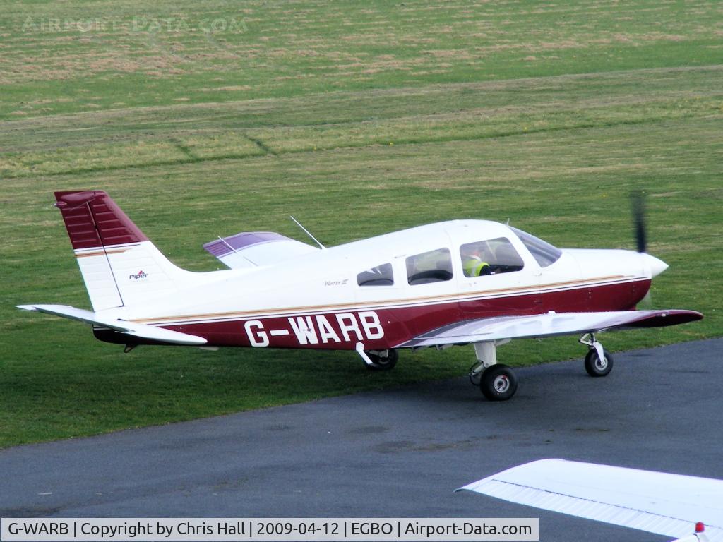G-WARB, 1998 Piper PA-28-161 Cherokee Warrior III C/N 28-42034, OSF LTD, Previous ID: N41286