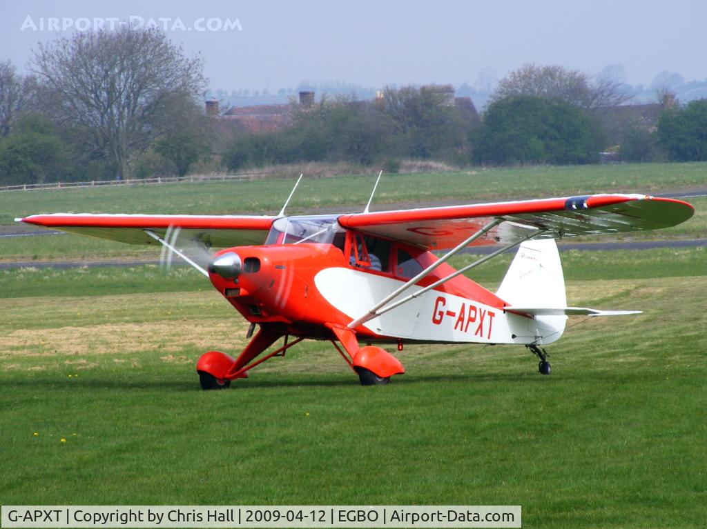 G-APXT, 1956 Piper PA-22-150 Caribbean C/N 22-3854, privately owned