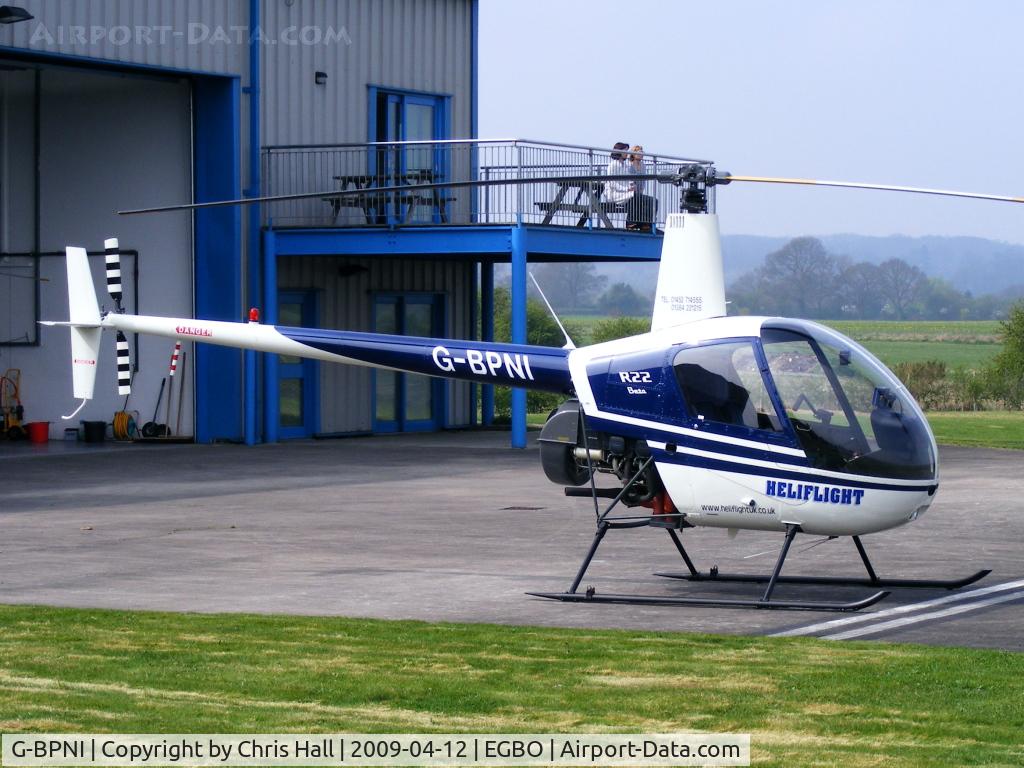 G-BPNI, 1989 Robinson R22 Beta C/N 0948, Heliflight UK Ltd