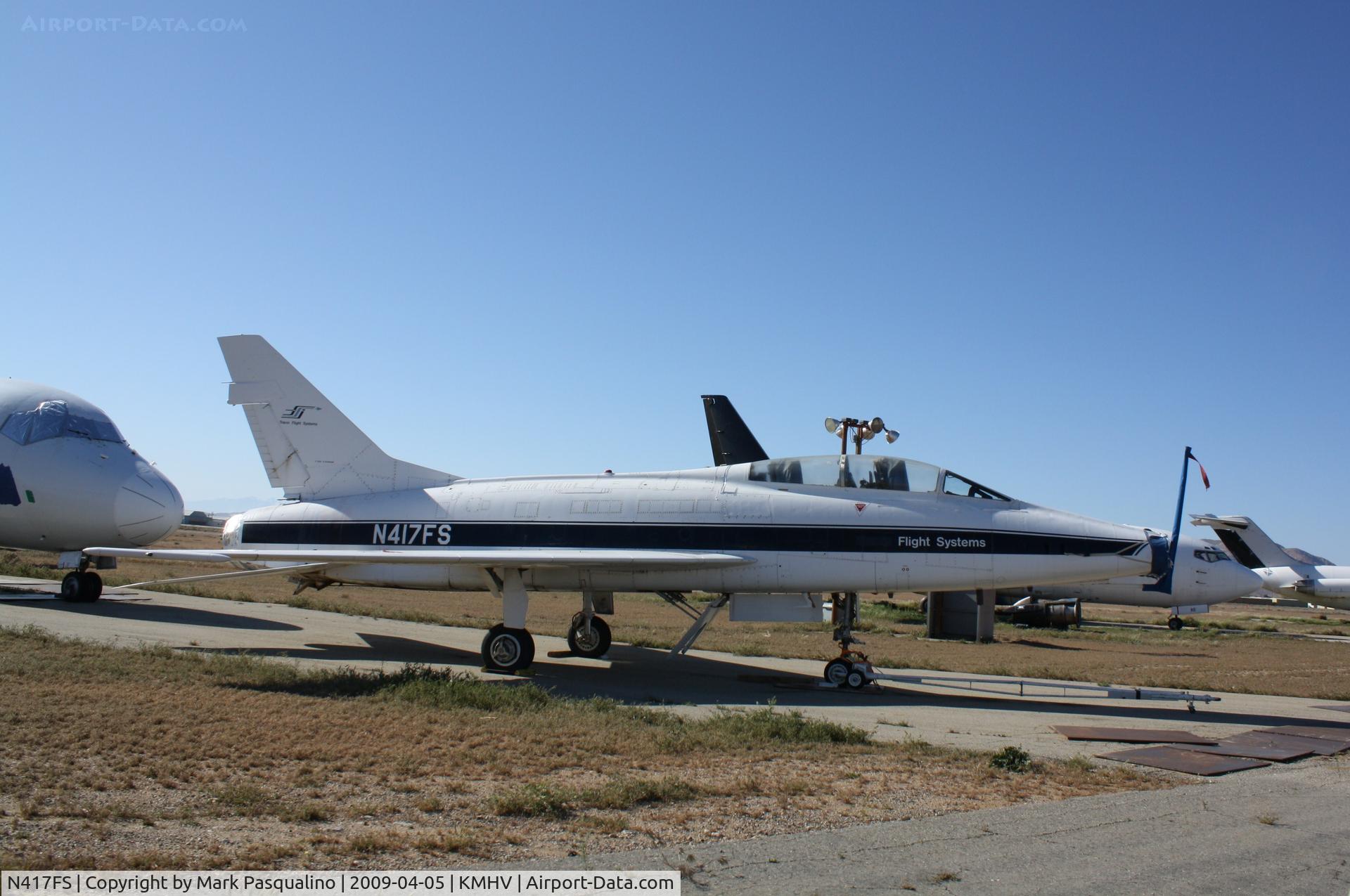 N417FS, 1957 North American F-100F C/N 56-3842/243-118, North American F-100F