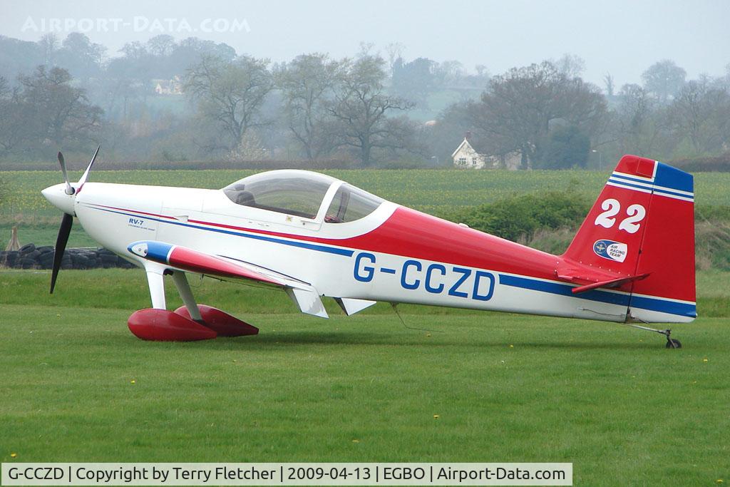 G-CCZD, 2004 Vans RV-7 C/N PFA 323-14087, Vans RV-7 at Wolverhampton 2009 Easter Fly-In day