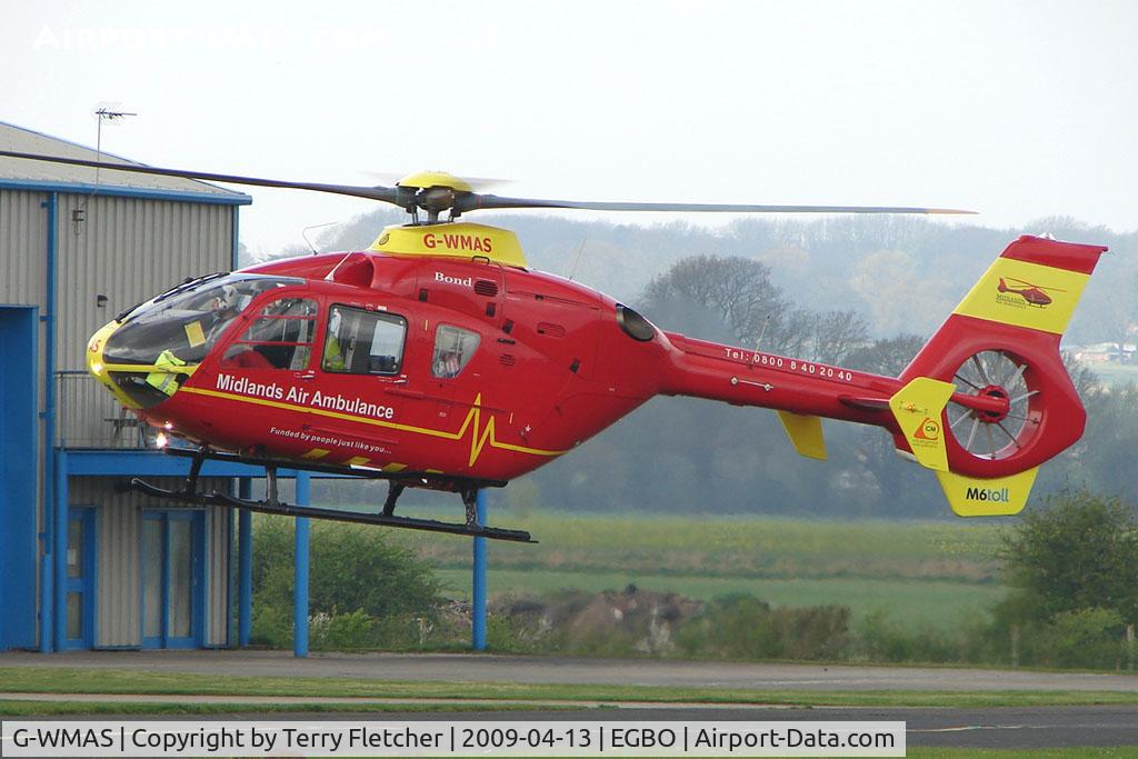 G-WMAS, 2001 Eurocopter EC-135T-2 C/N 0174, West Midlands Ambulance Service's Eurocopter at Wolverhampton 2009 Easter Fly-In day