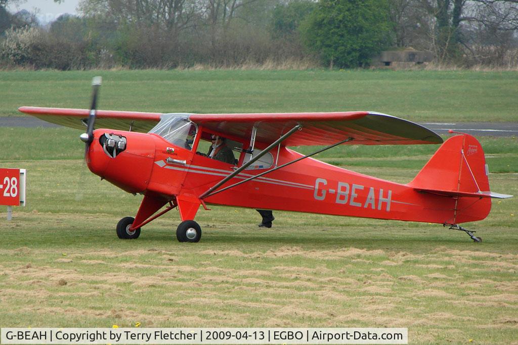 G-BEAH, 1946 Auster J-2 Arrow C/N 2366, 1946 Auster at Wolverhampton 2009 Easter Fly-In day