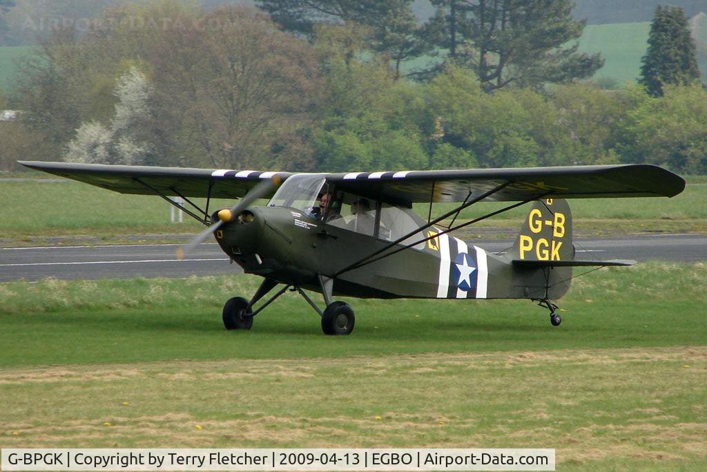 G-BPGK, 1956 Aeronca 7AC Champion C/N 7AC-7187, 1956 Aeronca 7AC at Wolverhampton 2009 Easter Fly-In day