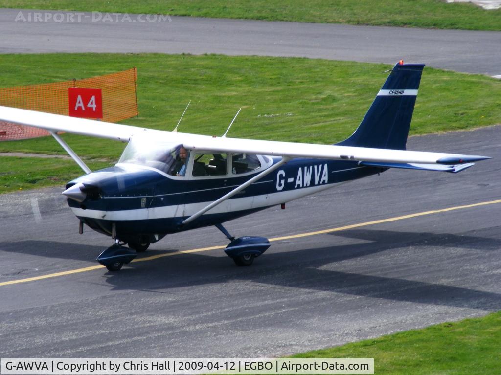 G-AWVA, 1968 Reims F172H Skyhawk C/N 0597, Barton Air Ltd