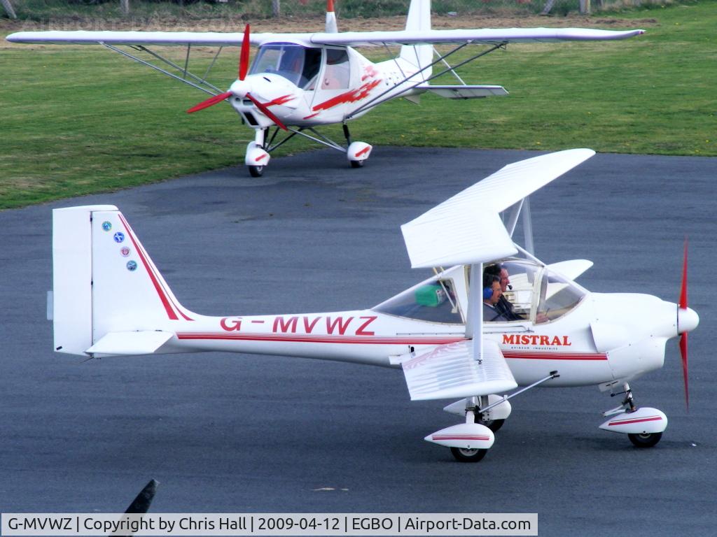 G-MVWZ, 1989 Aviasud Mistral C/N BMAA/HB/008, privately owned