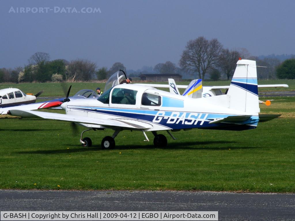 G-BASH, 1973 Grumman American AA-5 Traveler C/N AA5-0319, BASH Flying Group, Previous ID: EI-AWV