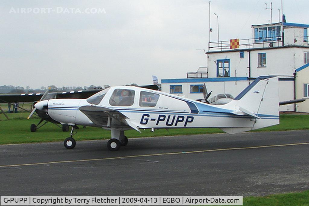 G-PUPP, 1973 Beagle B-121 Pup Series 2 (Pup 150) C/N B121-174, Beagle B121 Series 2 at Wolverhampton 2009 Easter Fly-In day