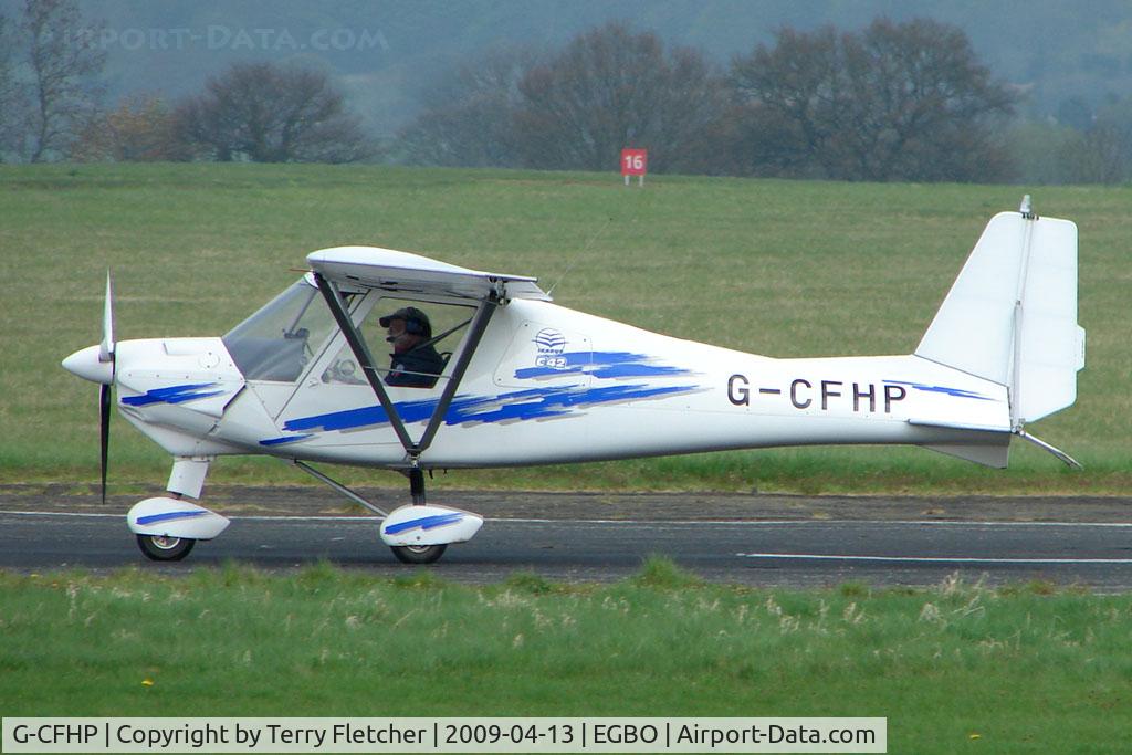 G-CFHP, 2008 Comco Ikarus C42 FB80 C/N 0805-6972, Ikarus at Wolverhampton 2009 Easter Fly-In day