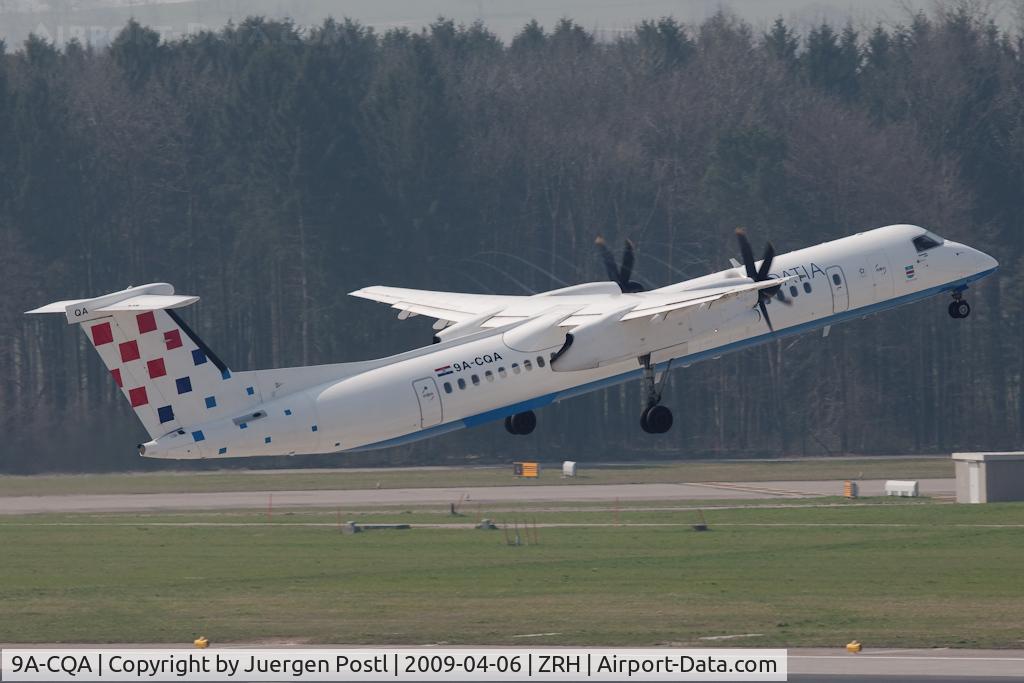 9A-CQA, 2008 De Havilland Canada DHC-8-402Q Dash 8 C/N 4205, De Havilland Inc. DHC-8-402