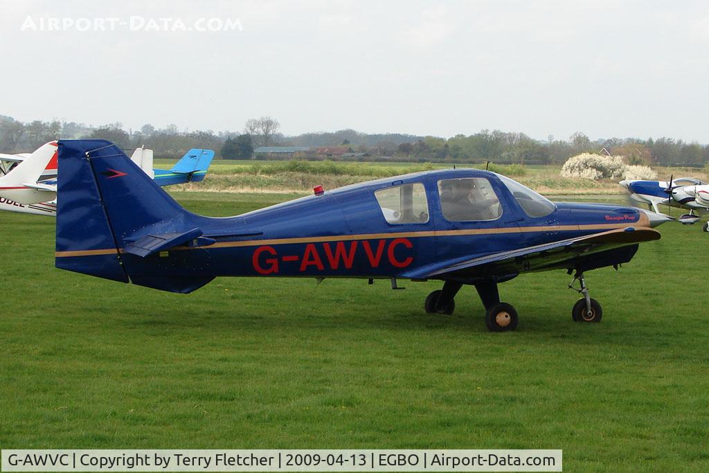 G-AWVC, 1967 Beagle B-121 Pup Series 1 (Pup 100) C/N B121-026, Beagle B121 Series 1 at Wolverhampton 2009 Easter Fly-In day