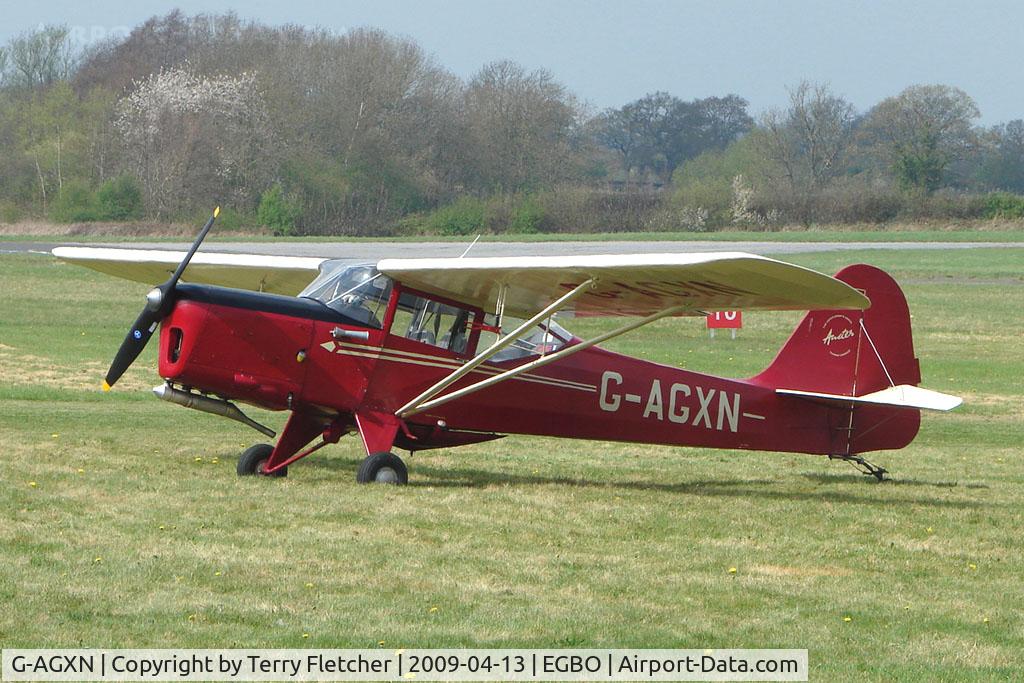 G-AGXN, 1946 Auster J-1N Alpha C/N 1963, 1946 Auster at Wolverhampton 2009 Easter Fly-In day