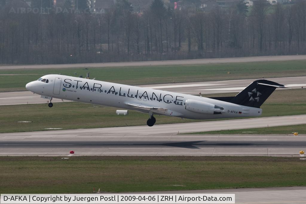 D-AFKA, 1994 Fokker 100 (F-28-0100) C/N 11517, Fokker 100