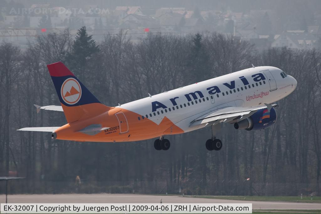 EK-32007, 2009 Airbus A319-111 C/N 3834, Armavia Airbus A319-111