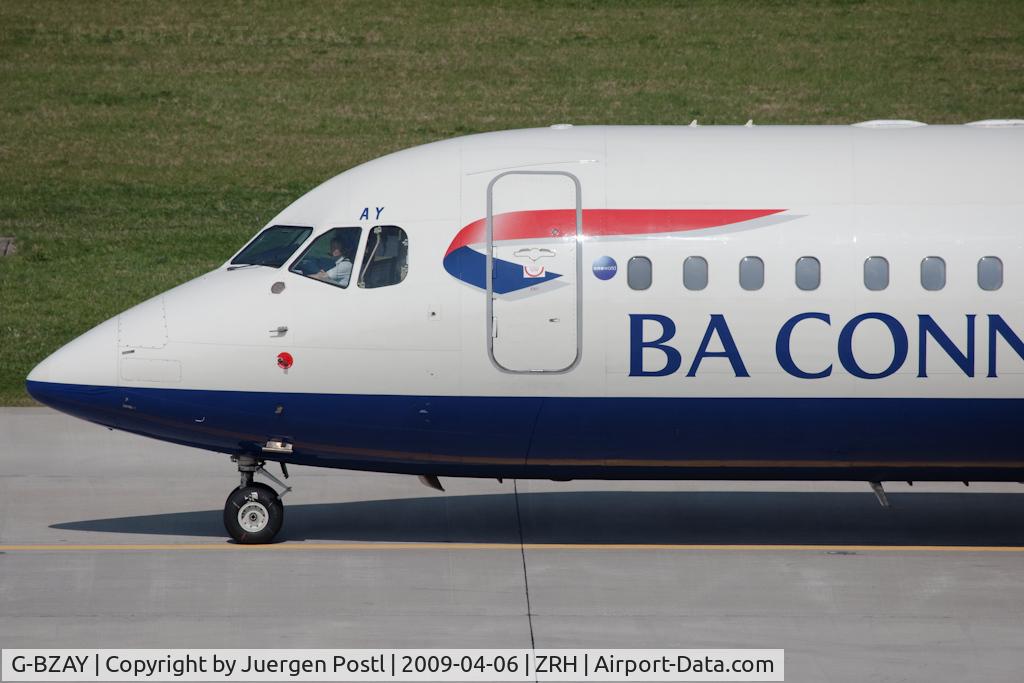 G-BZAY, 2000 British Aerospace Avro 146-RJ100 C/N E3368, BAe Avro 146 RJ-100