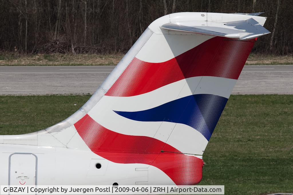 G-BZAY, 2000 British Aerospace Avro 146-RJ100 C/N E3368, BAe Avro 146 RJ-100