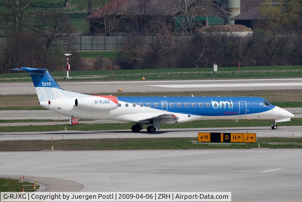 G-RJXG, 2001 Embraer EMB-145EP (ERJ-145EP) C/N 145390, Empresa Brasileira De Aeronautica Sa EMB-145EP