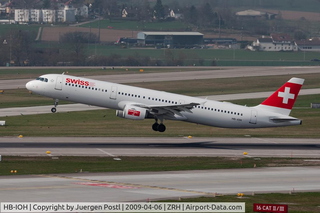 HB-IOH, 1997 Airbus A321-111 C/N 664, Airbus A321-111