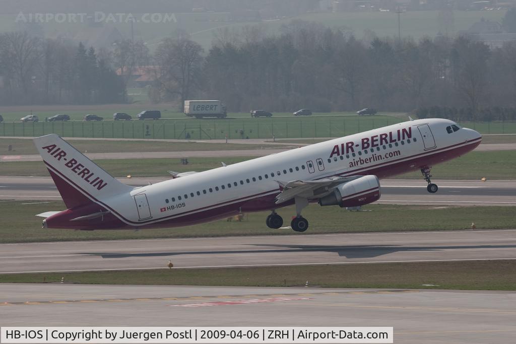 HB-IOS, 2006 Airbus A320-214 C/N 2968, Air Berlin (Belair) Airbus A320-214