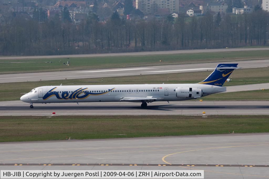 HB-JIB, 1996 McDonnell Douglas MD-90-30 C/N 53553, MD-90-30