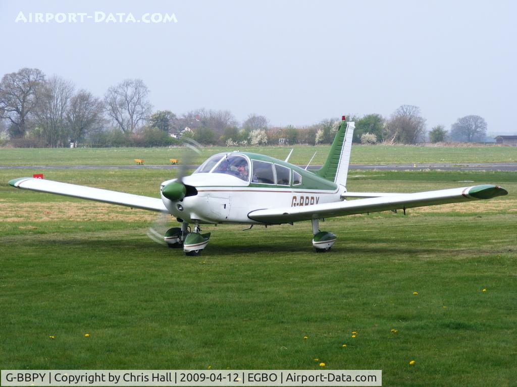 G-BBPY, 1973 Piper PA-28-180 Cherokee Challenger C/N 28-7305590, SUNSAVER LTD