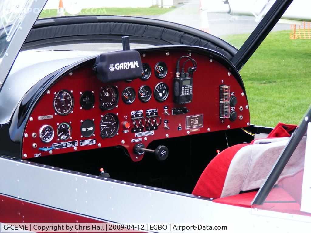 G-CEME, 2007 Aerotechnik EV-97 Eurostar C/N PFA 315-14632, Eurostar instrument panel