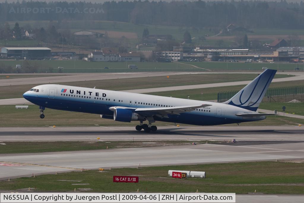 N655UA, 1992 Boeing 767-322/ER C/N 25393, Boeing 767-322