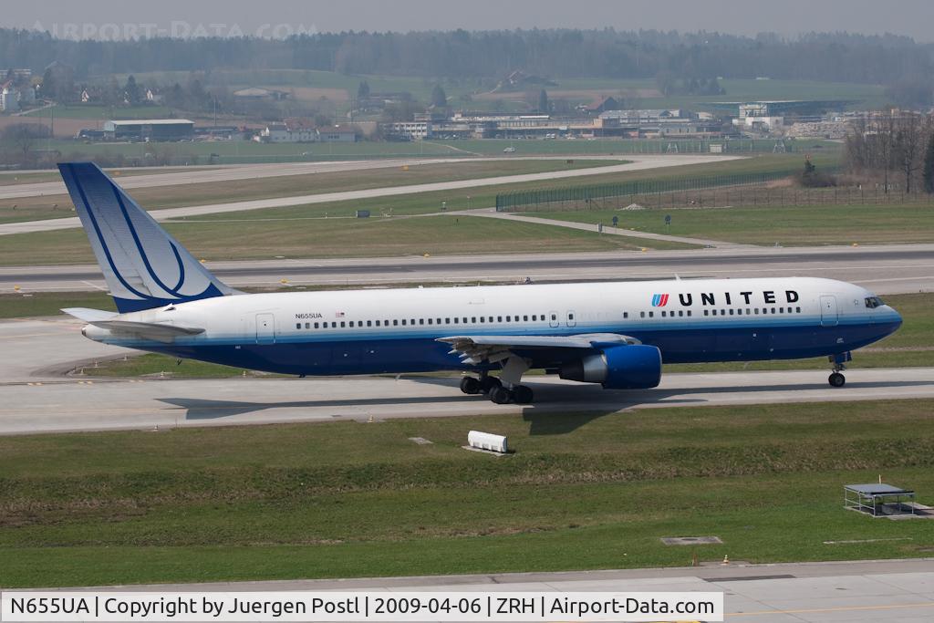 N655UA, 1992 Boeing 767-322/ER C/N 25393, Boeing 767-322