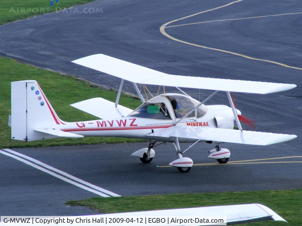 G-MVWZ, 1989 Aviasud Mistral C/N BMAA/HB/008, privately owned