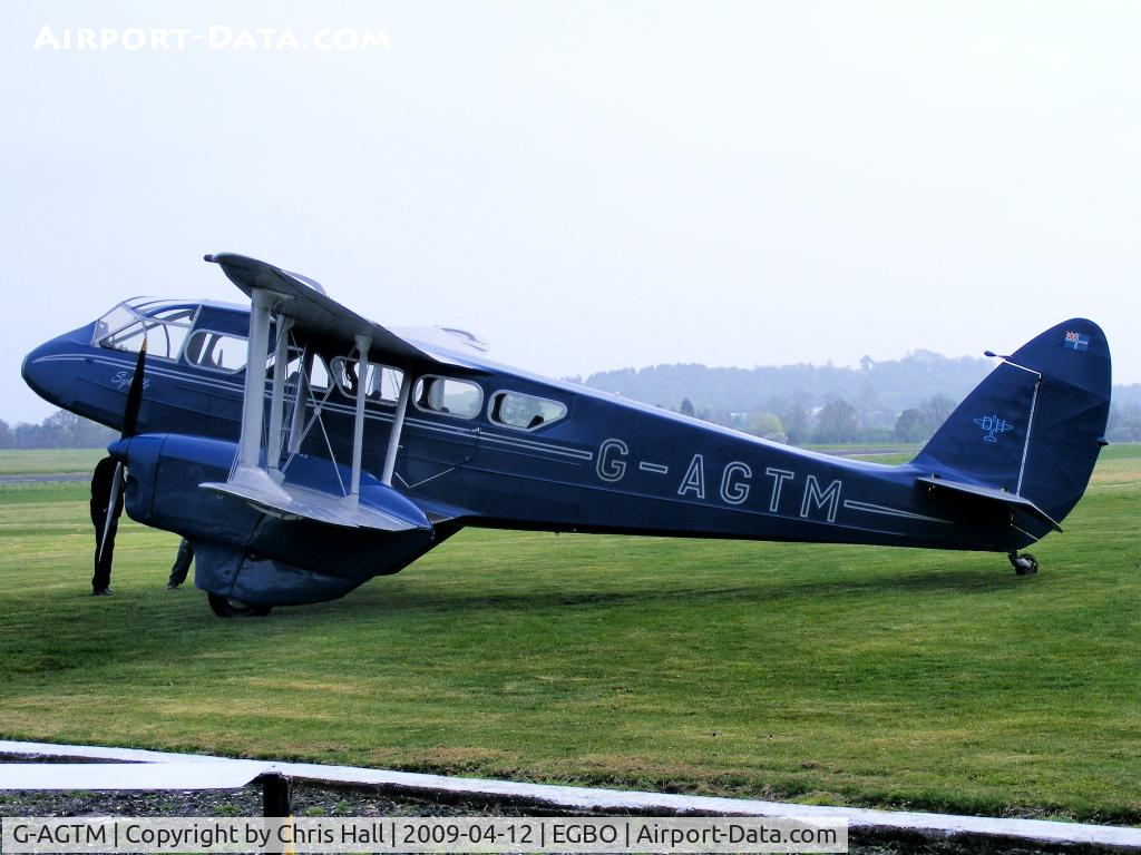 G-AGTM, 1944 De Havilland DH-89A Dominie/Dragon Rapide C/N 6746, AVIATION HERITAGE LTD, Previous ID: JY-ACL
