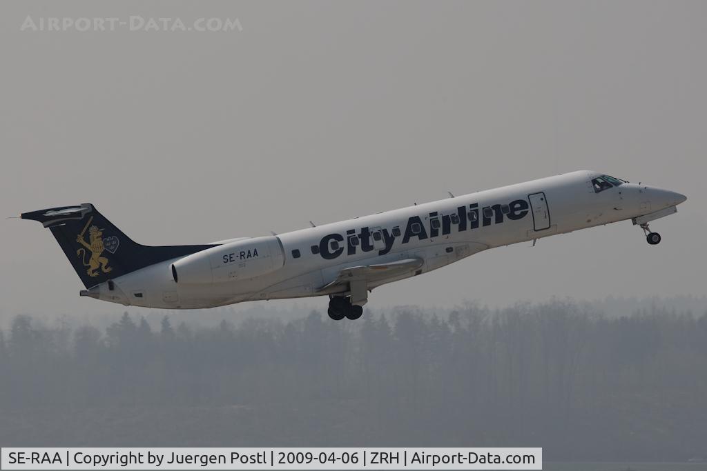 SE-RAA, 2000 Embraer ERJ-135ER (EMB-135ER) C/N 145210, City Airline Embraer EMB-135ER
