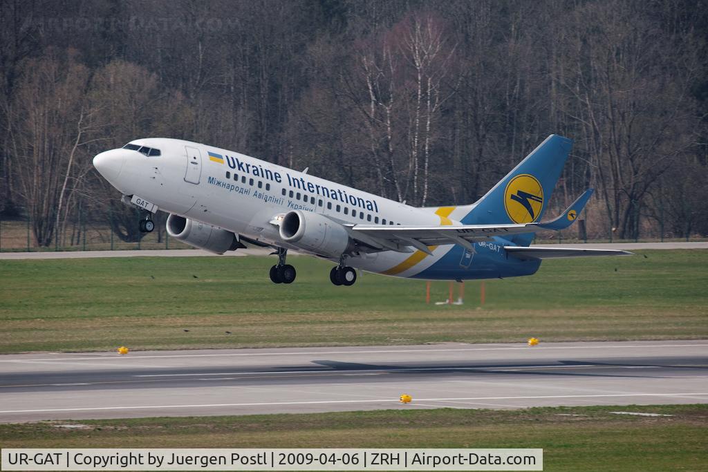 UR-GAT, 1993 Boeing 737-528 C/N 25237, Boeing 737-528