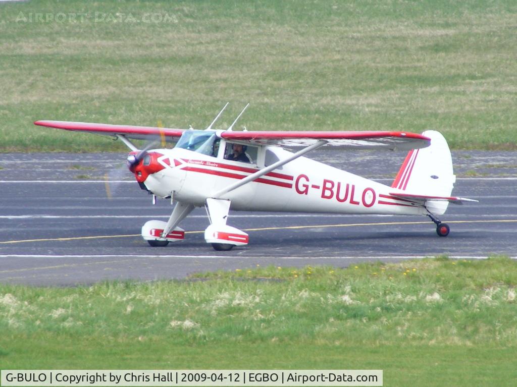 G-BULO, 1946 Luscombe 8F Silvaire C/N 4216, privately owned