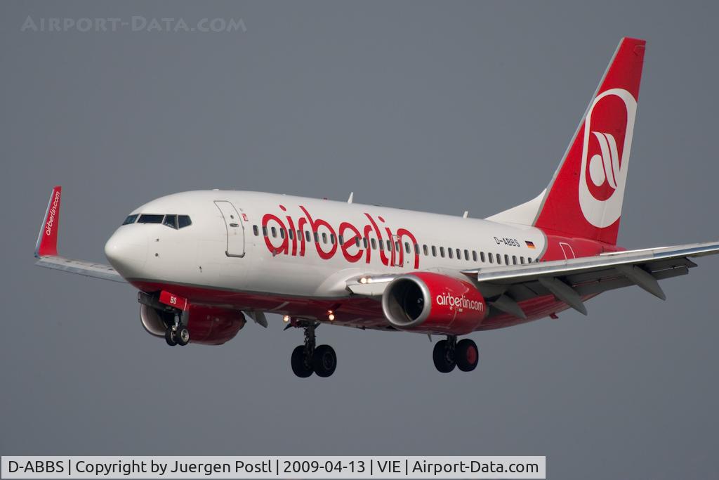 D-ABBS, 2001 Boeing 737-76N C/N 28654, Boeing 737-76N(WL)