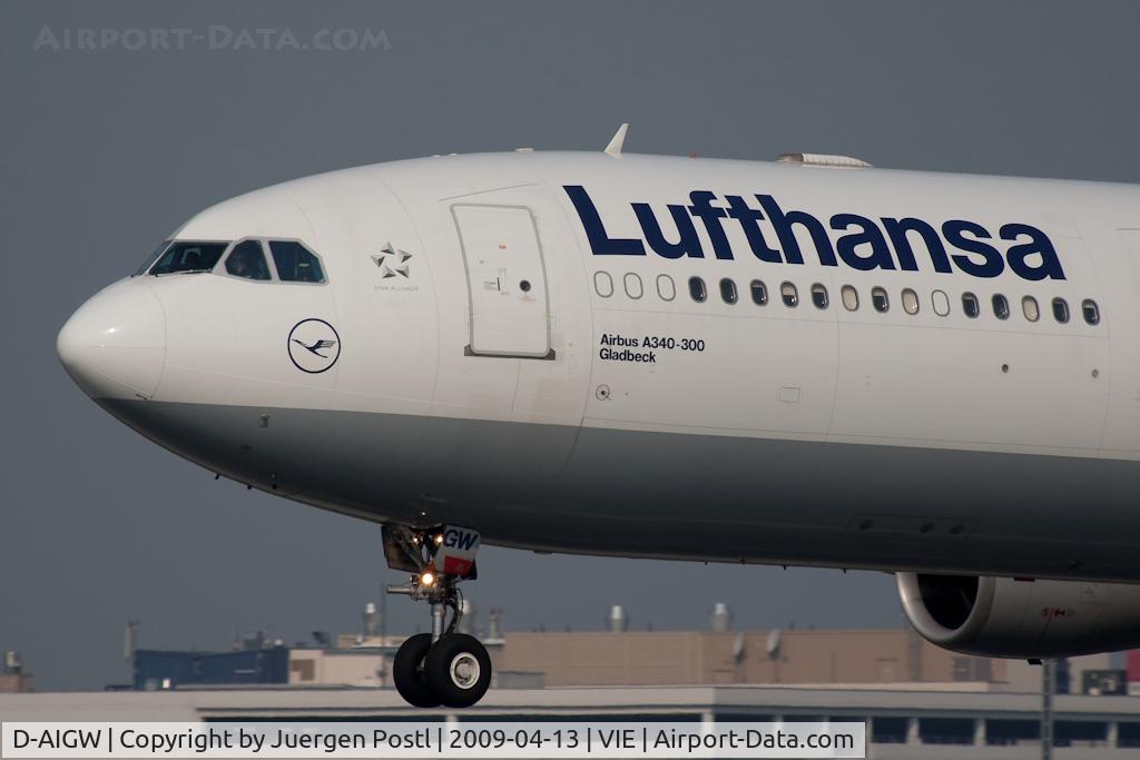 D-AIGW, 2000 Airbus A340-313X C/N 327, Airbus A340-313