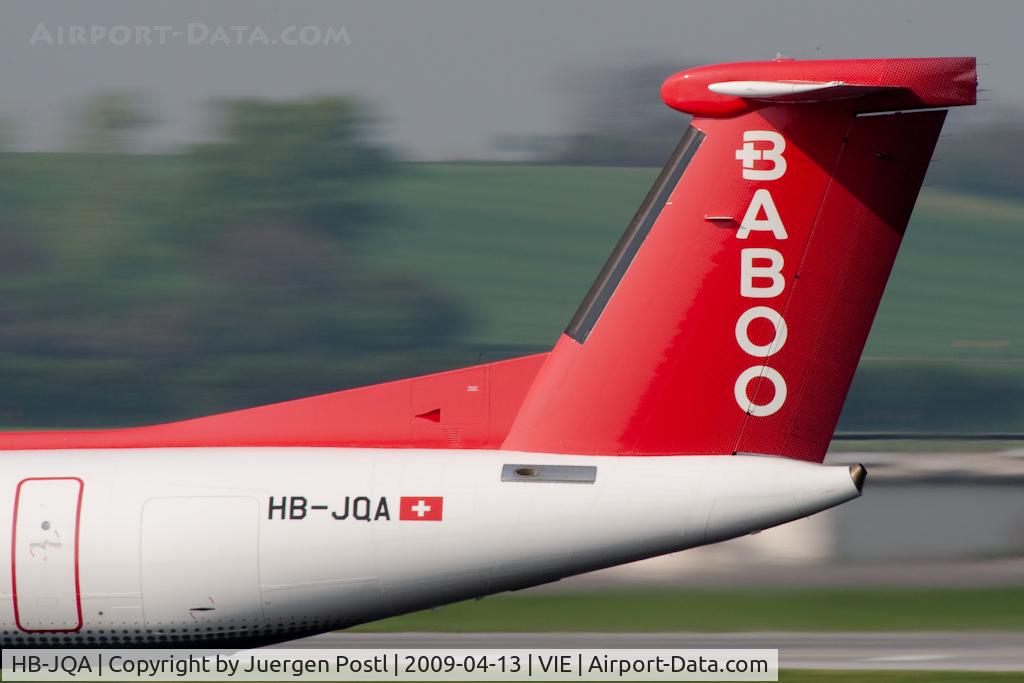 HB-JQA, 2000 De Havilland Canada DHC-8-402Q Dash 8 C/N 4017, De Havilland Inc. DHC-8-402