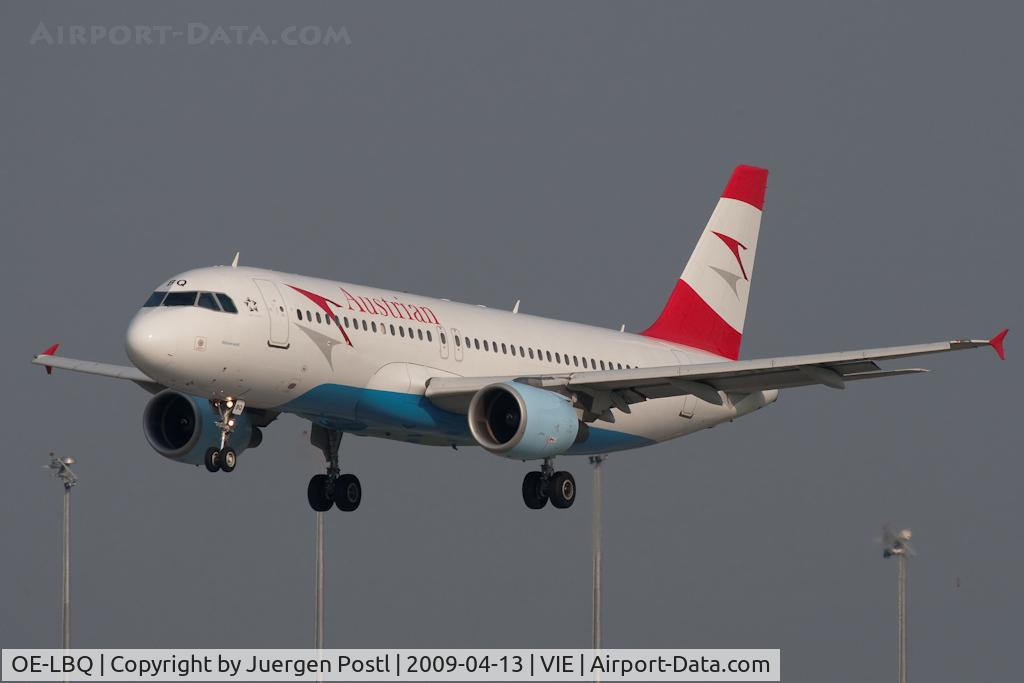 OE-LBQ, 1999 Airbus A320-214 C/N 1137, Airbus A320-214